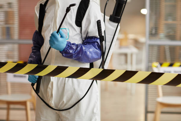 Professional Biohazard Cleanup technician working in Whiterocks, UT